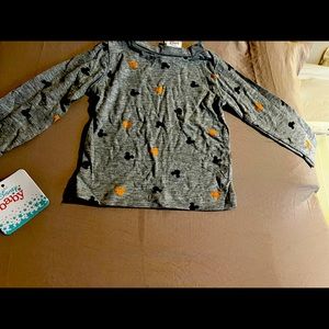 Heather  Mickey Mouse pajama top.